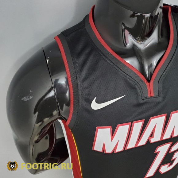 Майка Adebayo №13 Miami Heat сезон 2021-2022 цвет черный