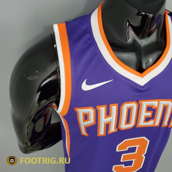 Майка Paul №3 Phoenix Suns сезон 2021-2022 цвет фиолетовый