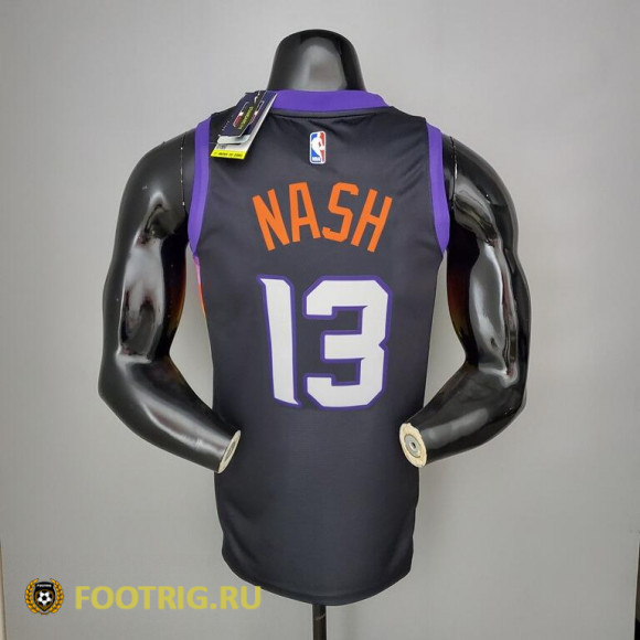 Майка Nash №13 Phoenix Suns сезон 2021-2022 цвет черный