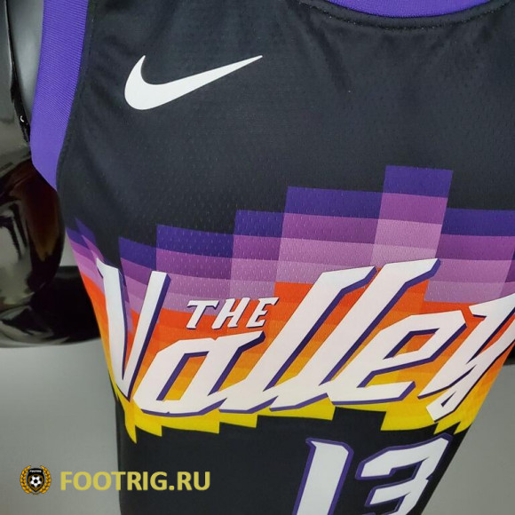 Майка Nash №13 Phoenix Suns сезон 2021-2022 цвет черный