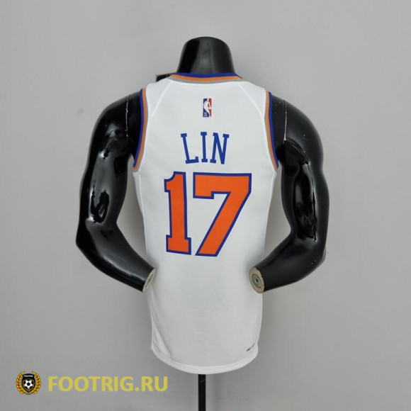 Майка Lin №17 New York Knicks сезон 2021-2022 цвет белый LEW-29