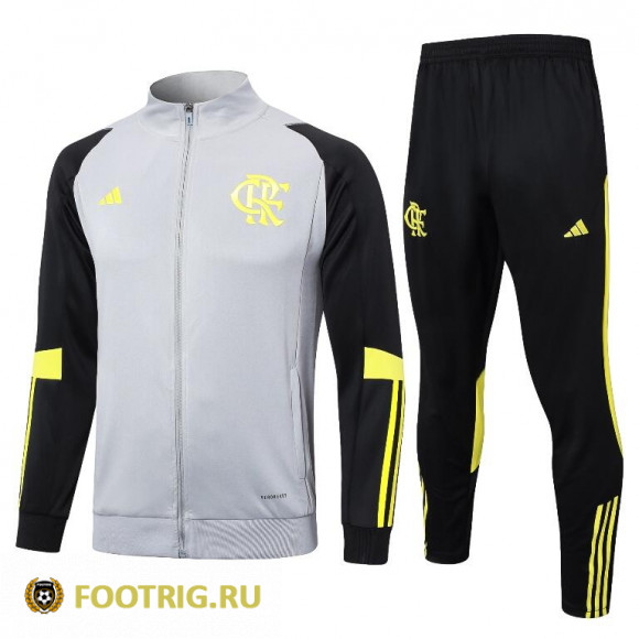 Фламенго EQ-XZ спортивный костюм 2024-25 серый