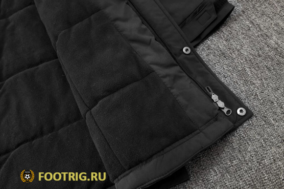 Футбольный пуховик Аякса D-50 черная