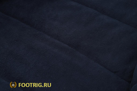 Футбольный пуховик Арсенала E-38F темно-синяя