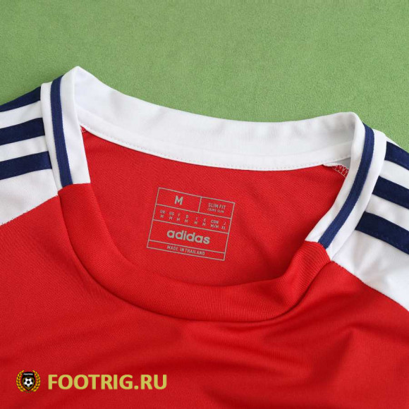 Фанатская футболка Арсенала 24-25 домашняя с длинным рукавом Фанатская футболка Арсенала 24-25 домашняя с длинным рукавом