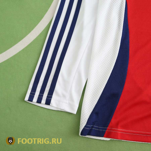 Фанатская футболка Арсенала 24-25 домашняя с длинным рукавом Фанатская футболка Арсенала 24-25 домашняя с длинным рукавом
