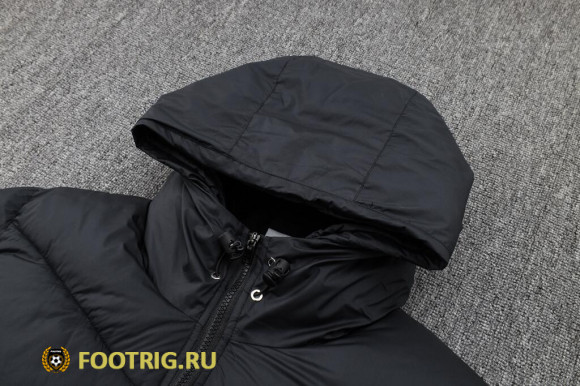 Футбольный пуховик Боруссия Дортмунд 23-24 с брюками черный S2-10G