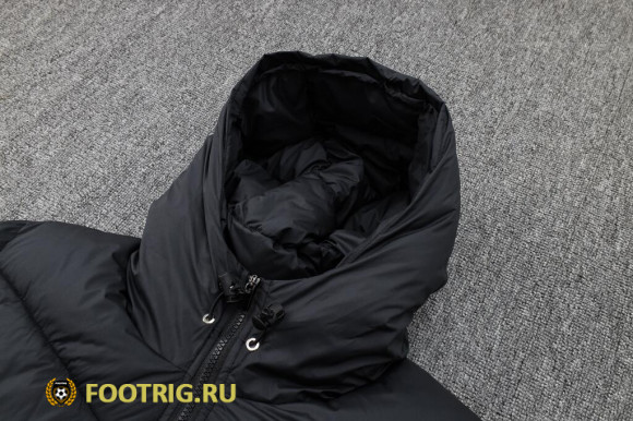 Футбольный пуховик Боруссия Дортмунд 23-24 с брюками черный S2-10G