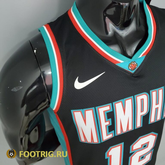 Майка Morant №12 Memphis Grizzlies сезон 2021-2022 цвет черный