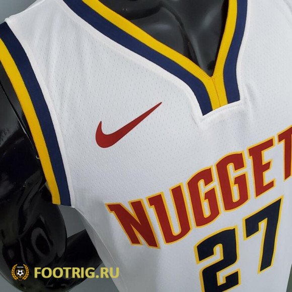 Майка Murray №27 Denver Nuggets сезон 2021-2022 цвет белый RAU-48