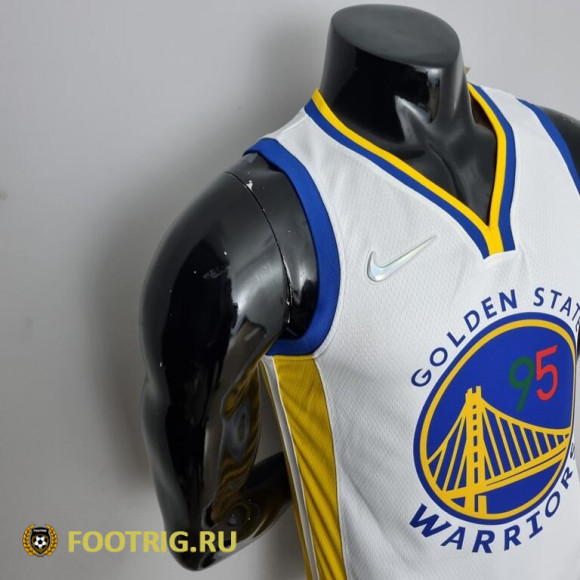 Майка Toscano №95 Golden State Warriors сезон 2021-2022 цвет белый