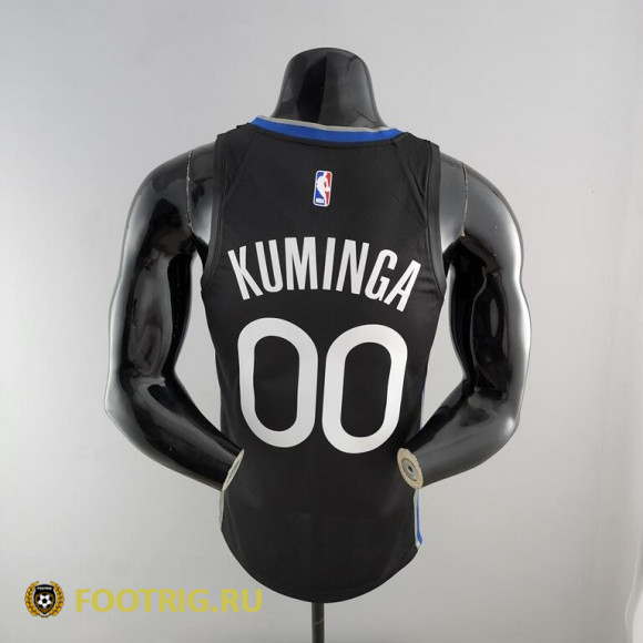 Майка Kuminga №0 Golden State Warriors сезон 2021-2022 цвет черный MIN-37